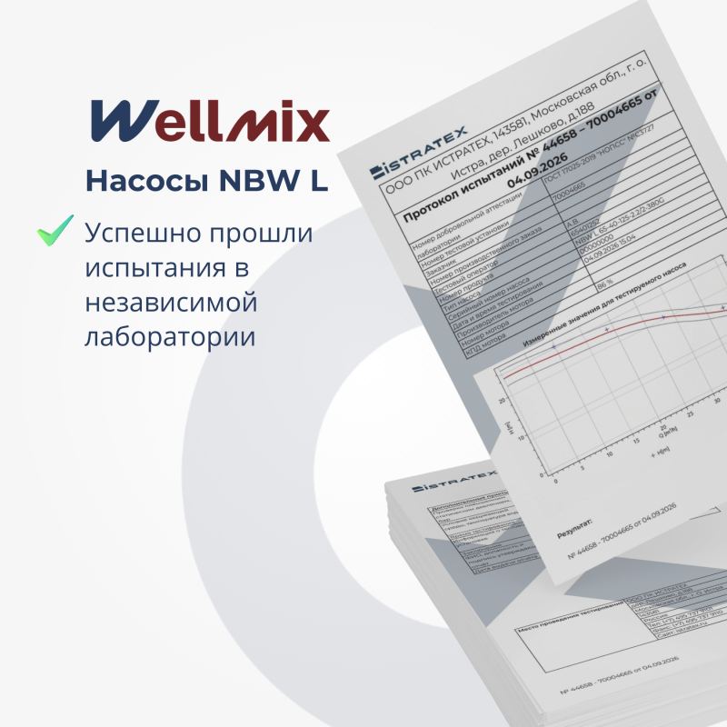 Моноблочные насосы NBW L: подтвержденное качество