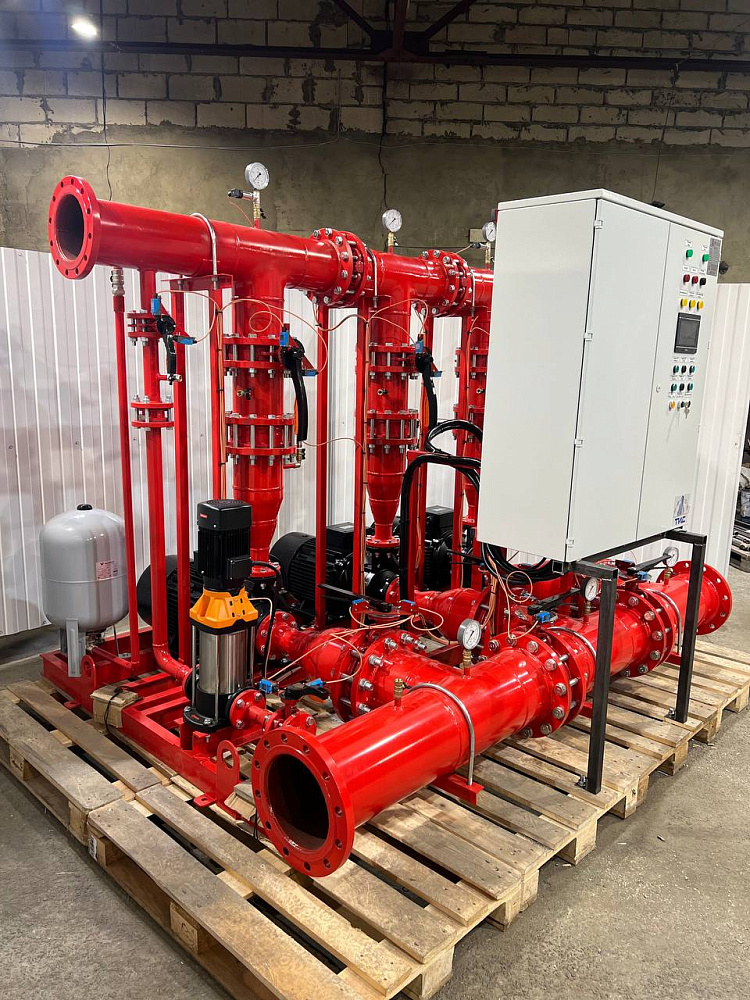  г. Новосибирск | Автоматическая противопожарная насосная установка для складского помещения