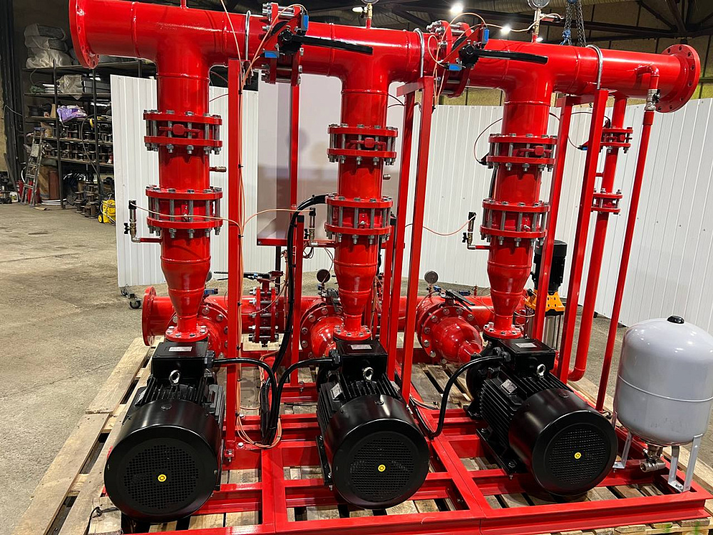  г. Новосибирск | Автоматическая противопожарная насосная установка для складского помещения